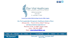 Desktop Screenshot of elanvitalhealthcare.com